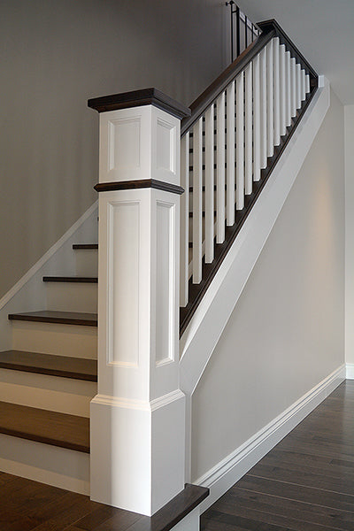 escalier en bois design classique style contemporain